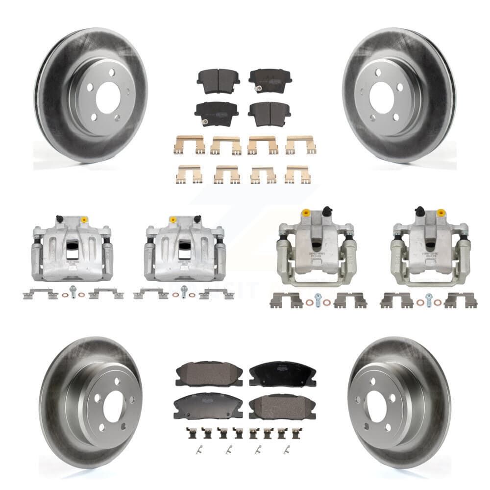 Transit Auto - KCG-101161P - Front and Rear Disc Brake Kits image 1