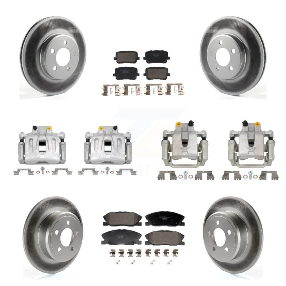 Transit Auto - KCG-101167T - Front and Rear Disc Brake Kits image 1