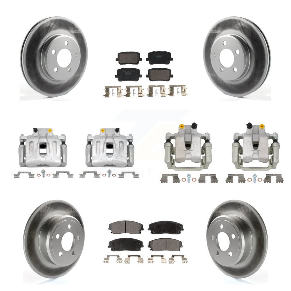 Transit Auto - KCG-101168T - Front and Rear Disc Brake Kits image 1