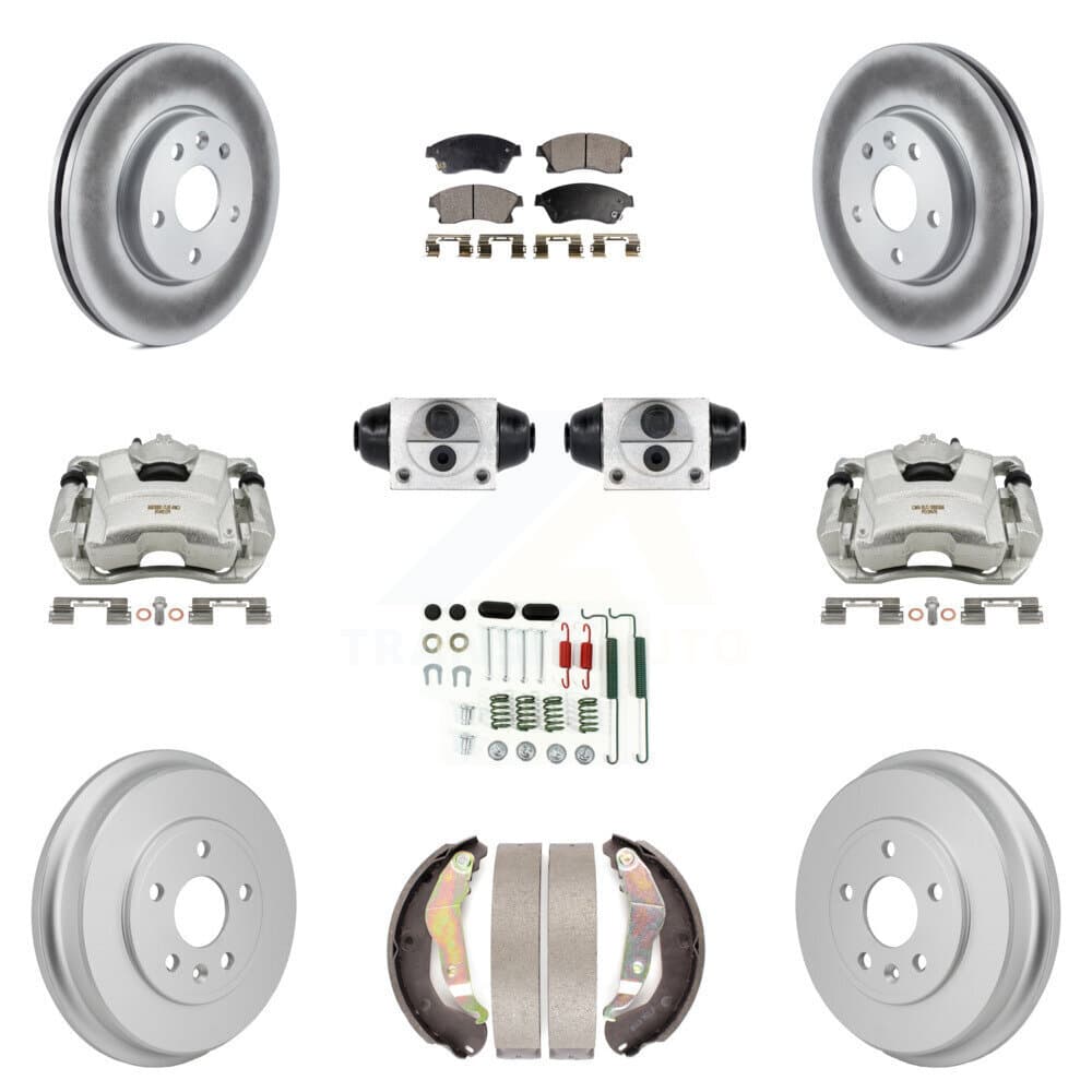 Transit Auto - KCG-101186P - Front and Rear Disc Brake Kits image 1