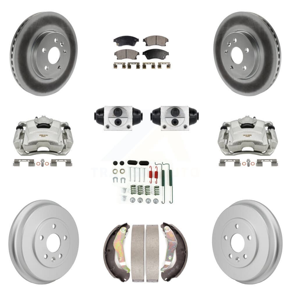 Transit Auto - KCG-101187P - Front and Rear Disc Brake Kits image 1