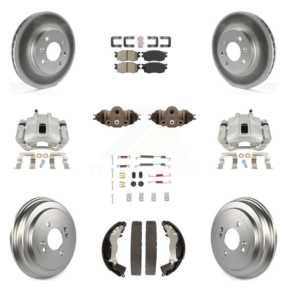 Transit Auto - KCG-101284N - Front and Rear Disc Brake Kits image 1