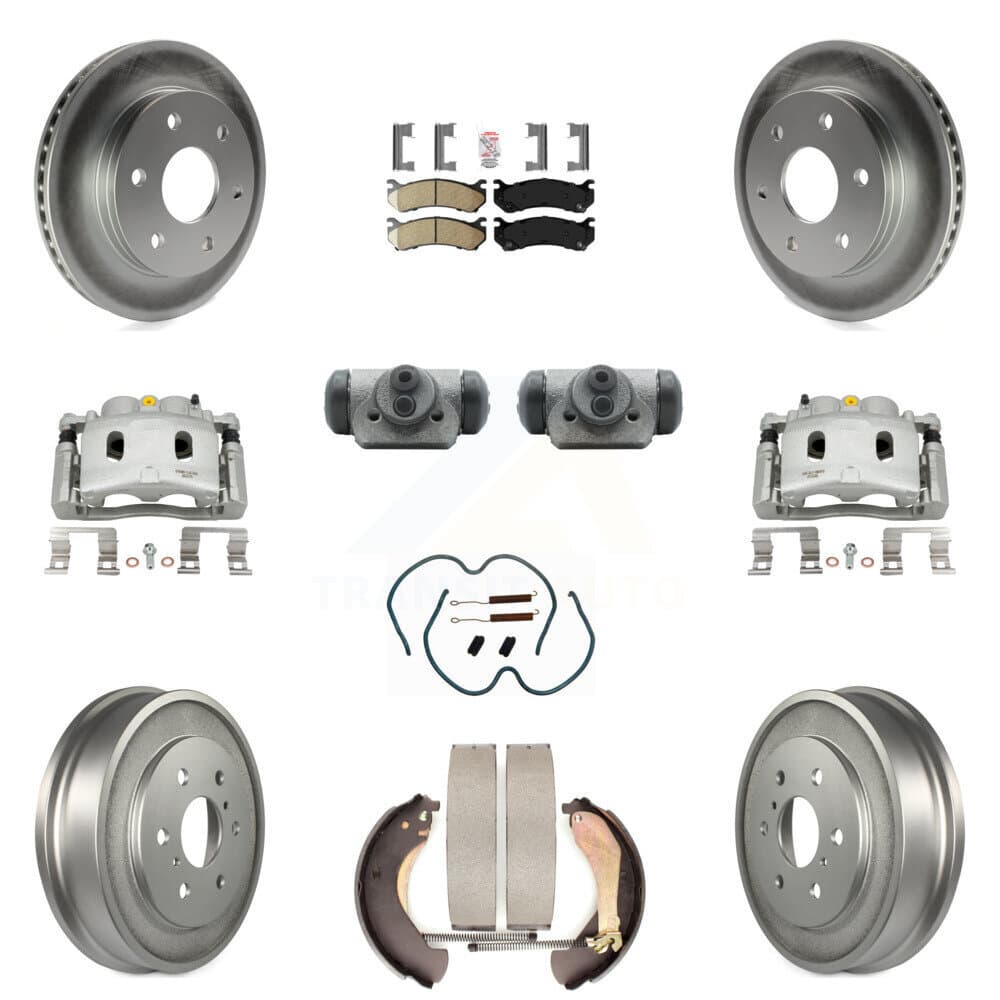 Transit Auto - KCG-101327N - Front and Rear Disc Brake Kits image 1