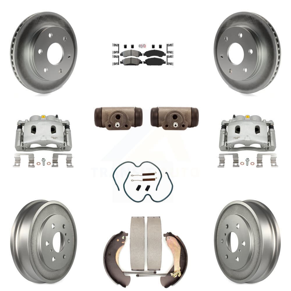 Transit Auto - KCG-101334N - Front and Rear Disc Brake Kits image 1