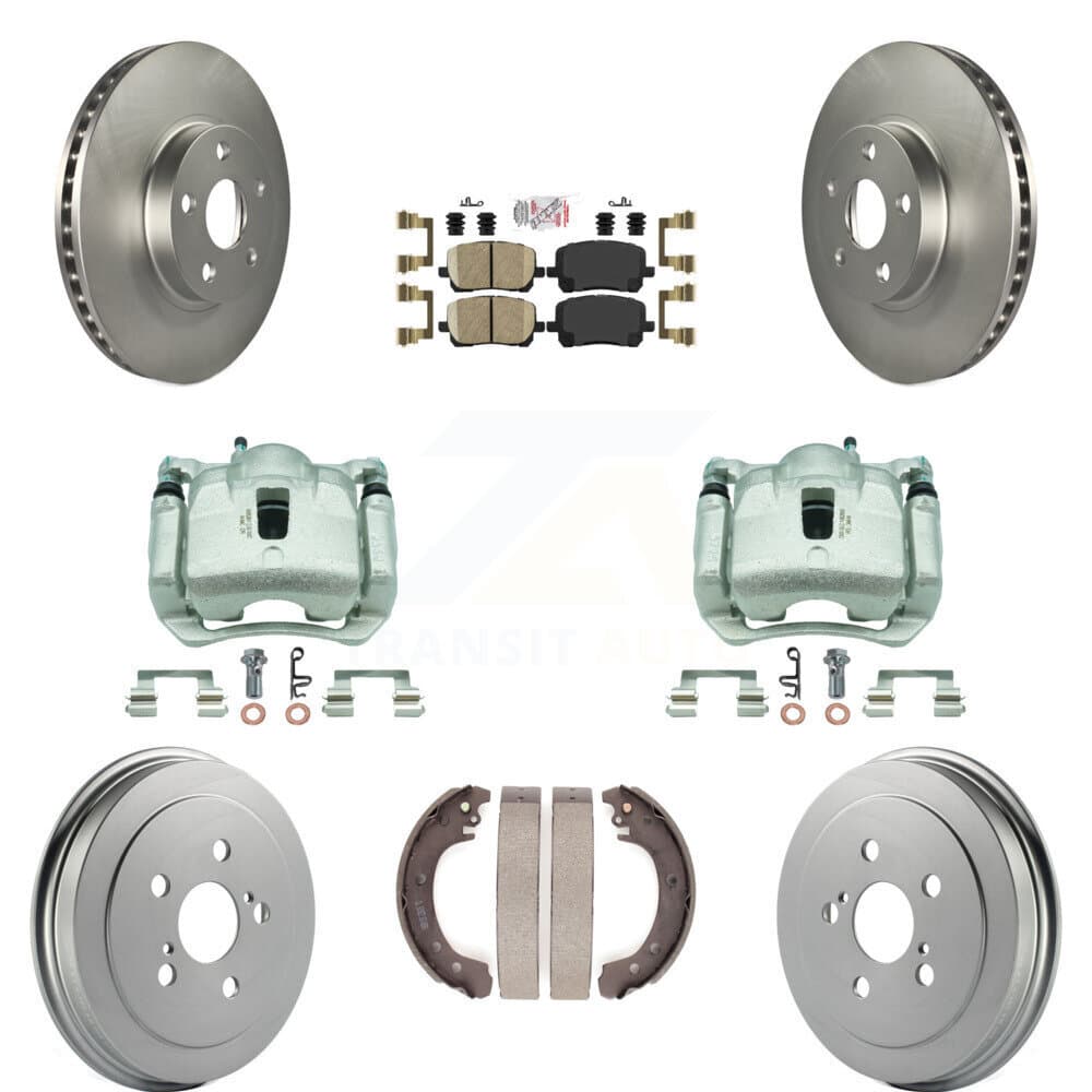 Transit Auto - KCG-101374N - Front and Rear Disc Brake Kits image 1