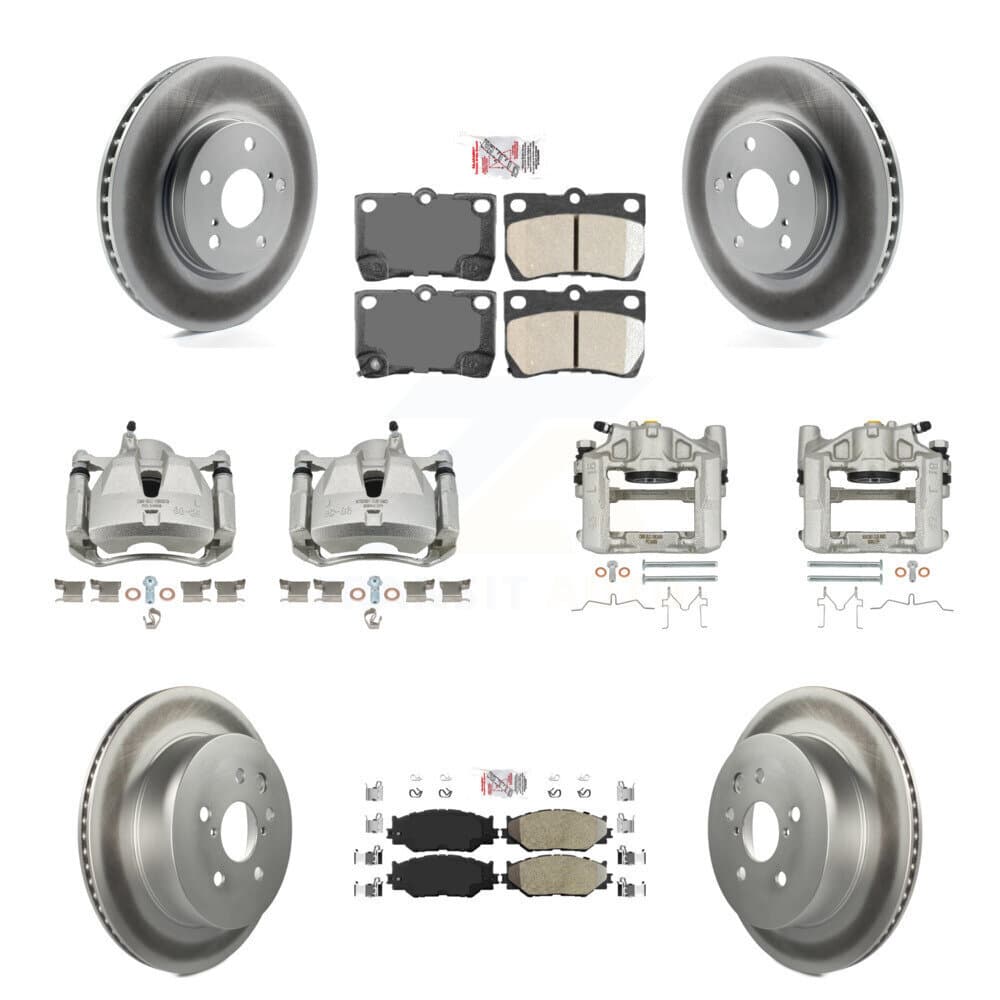 Transit Auto - KCG-101461N - Front and Rear Disc Brake Kits image 1