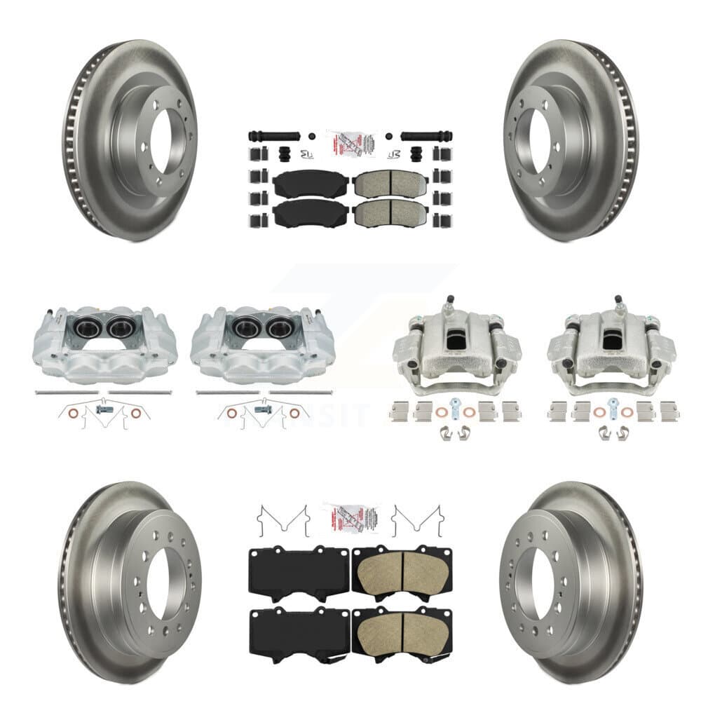 Transit Auto - KCG-101467N - Front and Rear Disc Brake Kits image 1