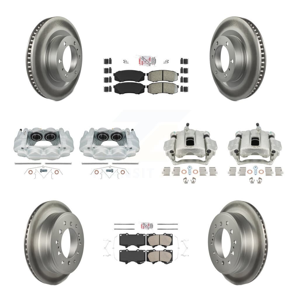 Transit Auto - KCG-101470N - Front and Rear Disc Brake Kits image 1