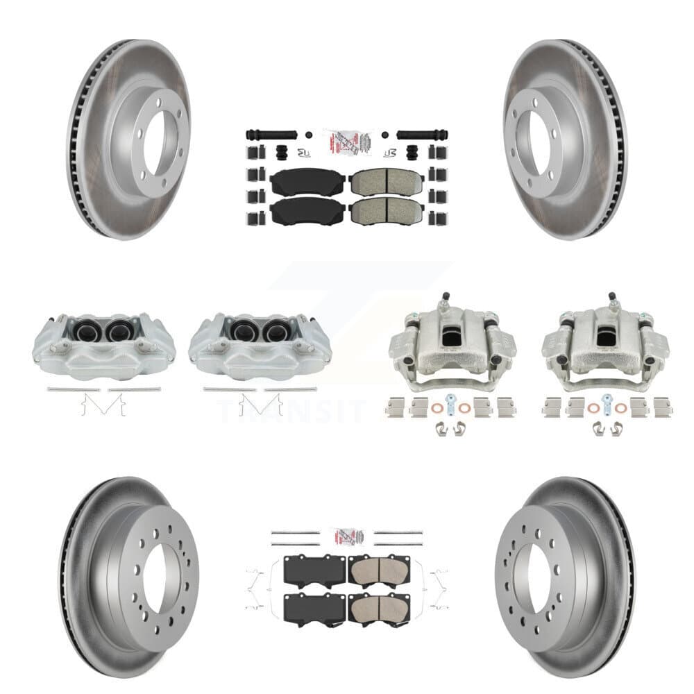 Transit Auto - KCG-101472N - Front and Rear Disc Brake Kits image 1