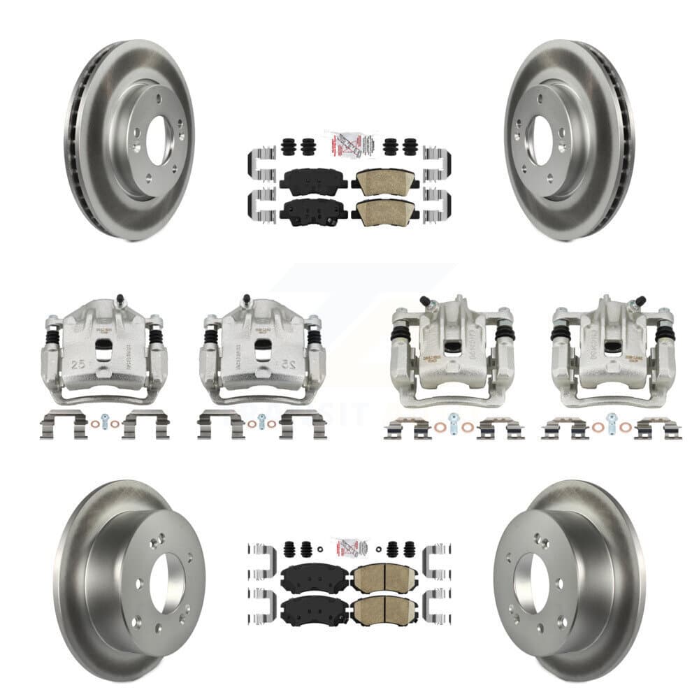 Transit Auto - KCG-101501N - Front and Rear Disc Brake Kits image 1