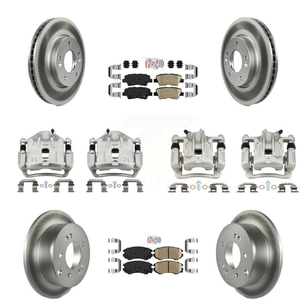 Transit Auto - KCG-101502N - Front and Rear Disc Brake Kits image 1