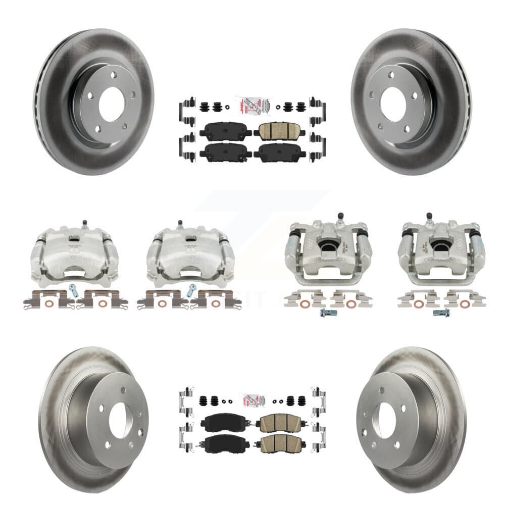 Transit Auto - KCG-101509N - Front and Rear Disc Brake Kits image 1
