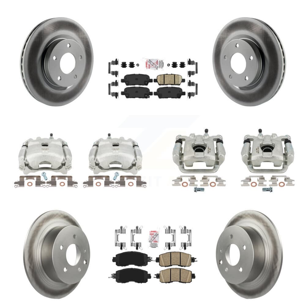 Transit Auto - KCG-101510N - Front and Rear Disc Brake Kits image 1