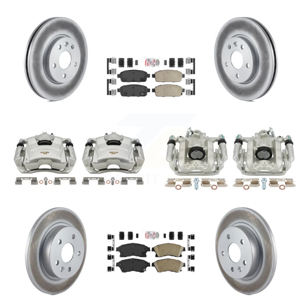 Transit Auto - KCG-101516N - Front and Rear Disc Brake Kits image 1