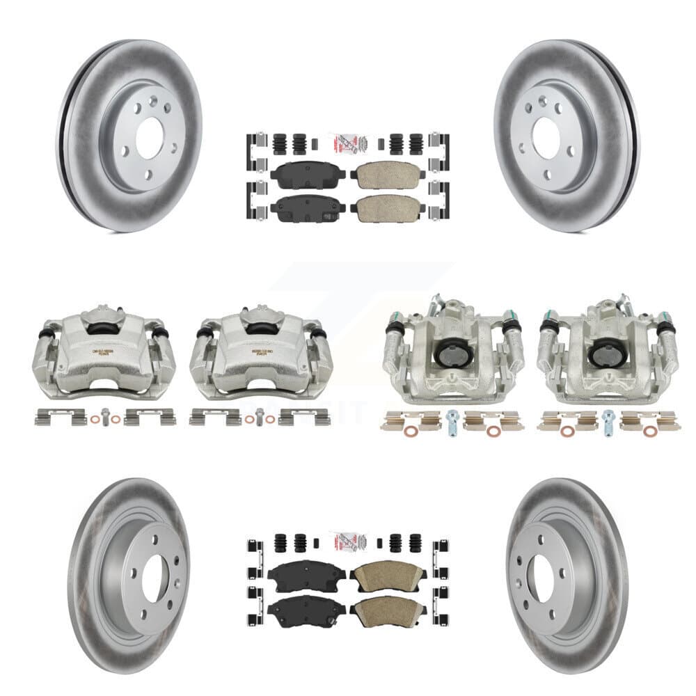 Transit Auto - KCG-101520N - Front and Rear Disc Brake Kits image 1
