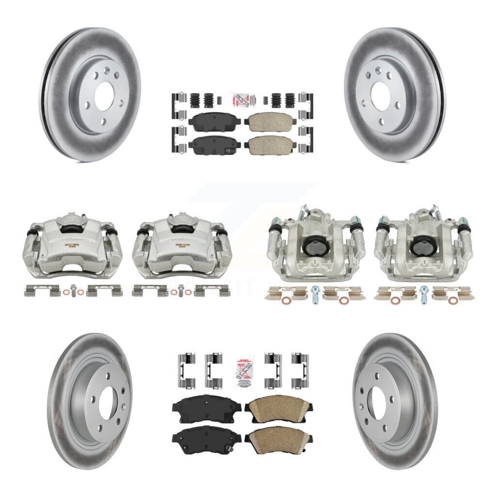 Transit Auto - KCG-101521N - Front and Rear Disc Brake Kits image 1