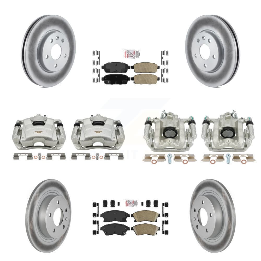 Transit Auto - KCG-101522N - Front and Rear Disc Brake Kits image 1