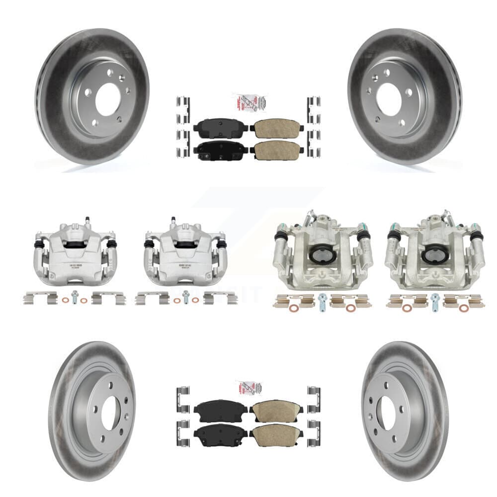 Transit Auto - KCG-101527N - Front and Rear Disc Brake Kits image 1