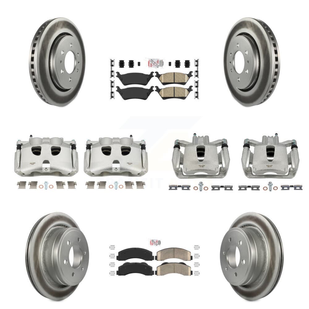 Transit Auto - KCG-101536N - Front and Rear Disc Brake Kits image 1