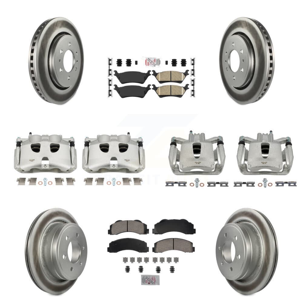 Transit Auto - KCG-101538N - Front and Rear Disc Brake Kits image 1