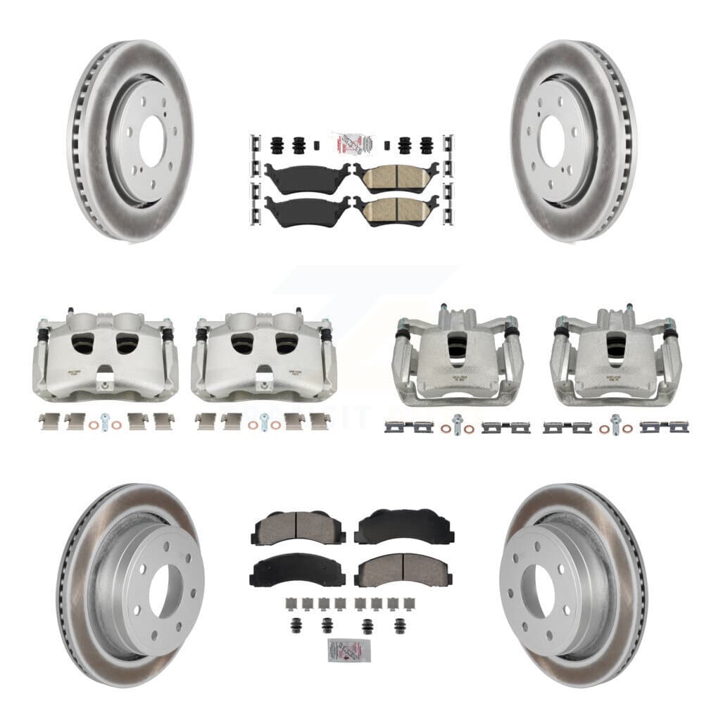 Transit Auto - KCG-101539N - Front and Rear Disc Brake Kits image 1