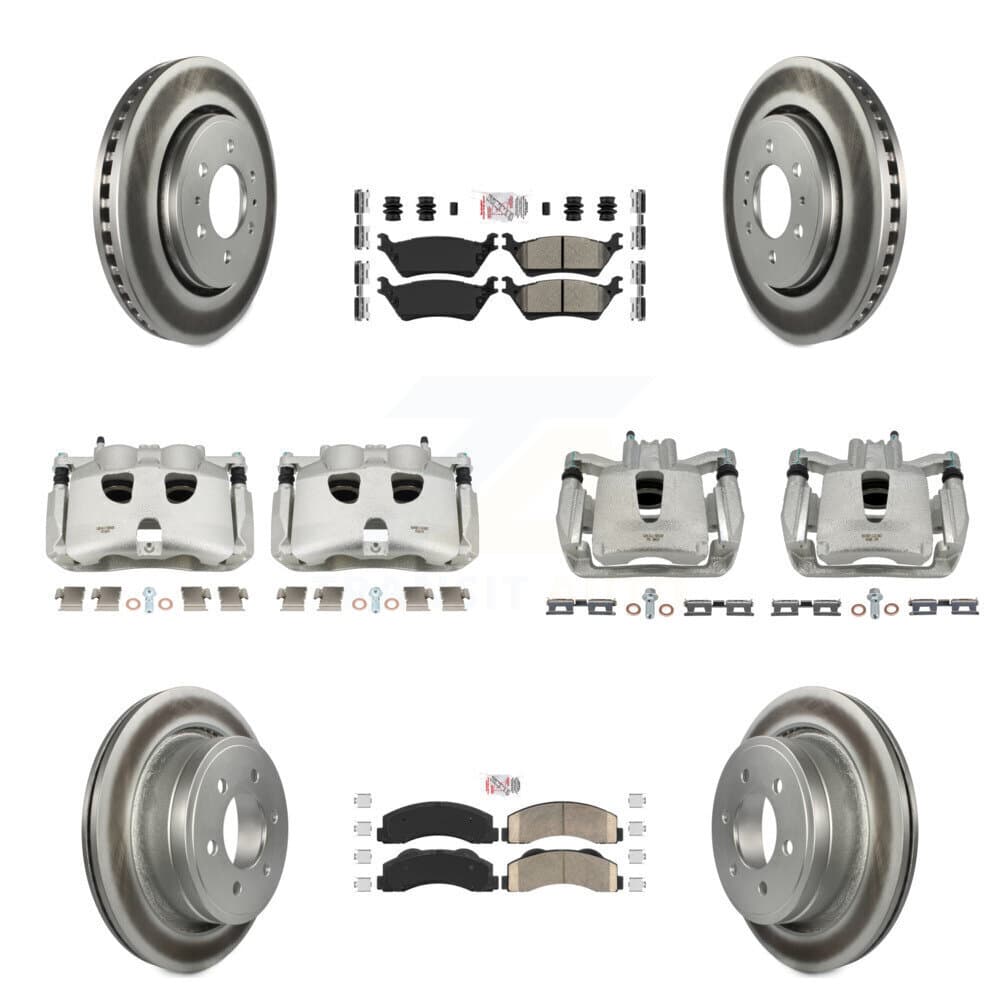 Transit Auto - KCG-101542N - Front and Rear Disc Brake Kits image 1