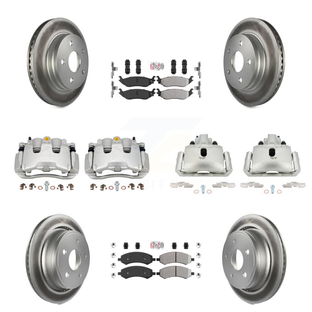 Transit Auto - KCG-101550N - Front and Rear Disc Brake Kits image 1