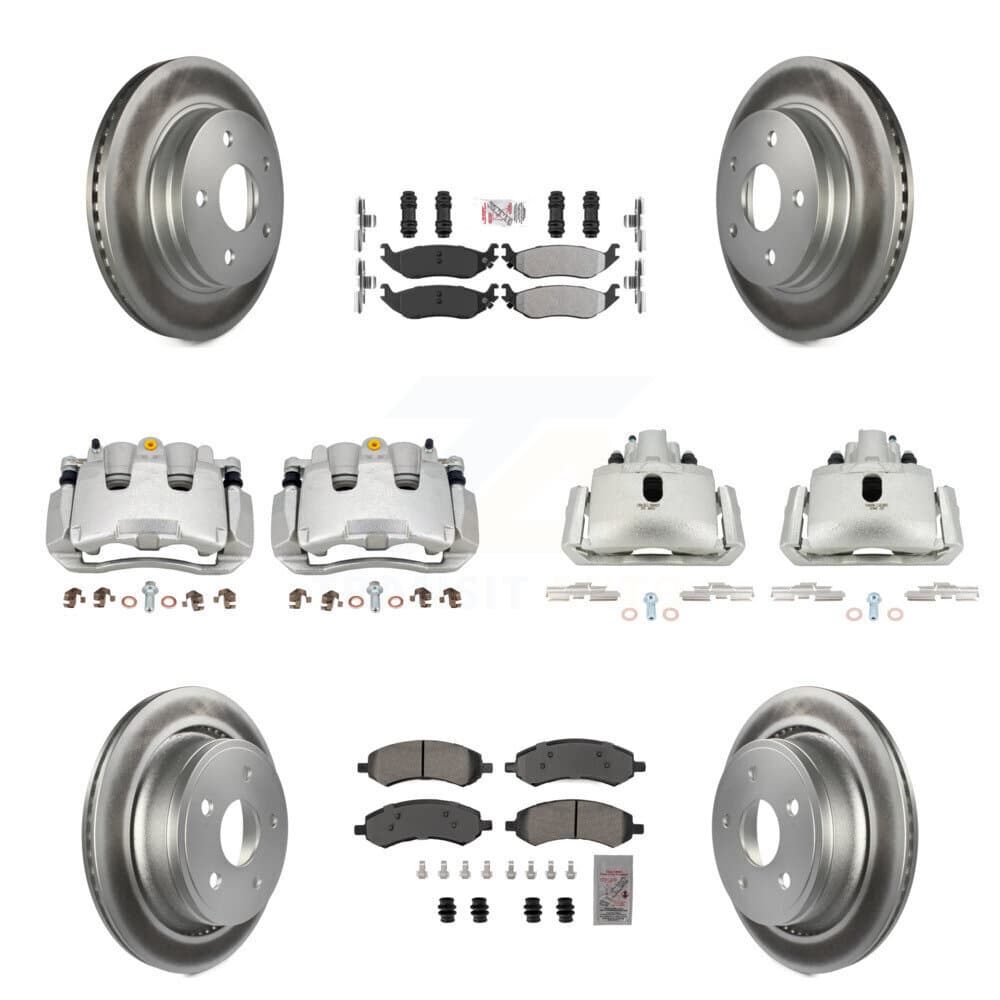 Transit Auto - KCG-101551N - Front and Rear Disc Brake Kits image 1