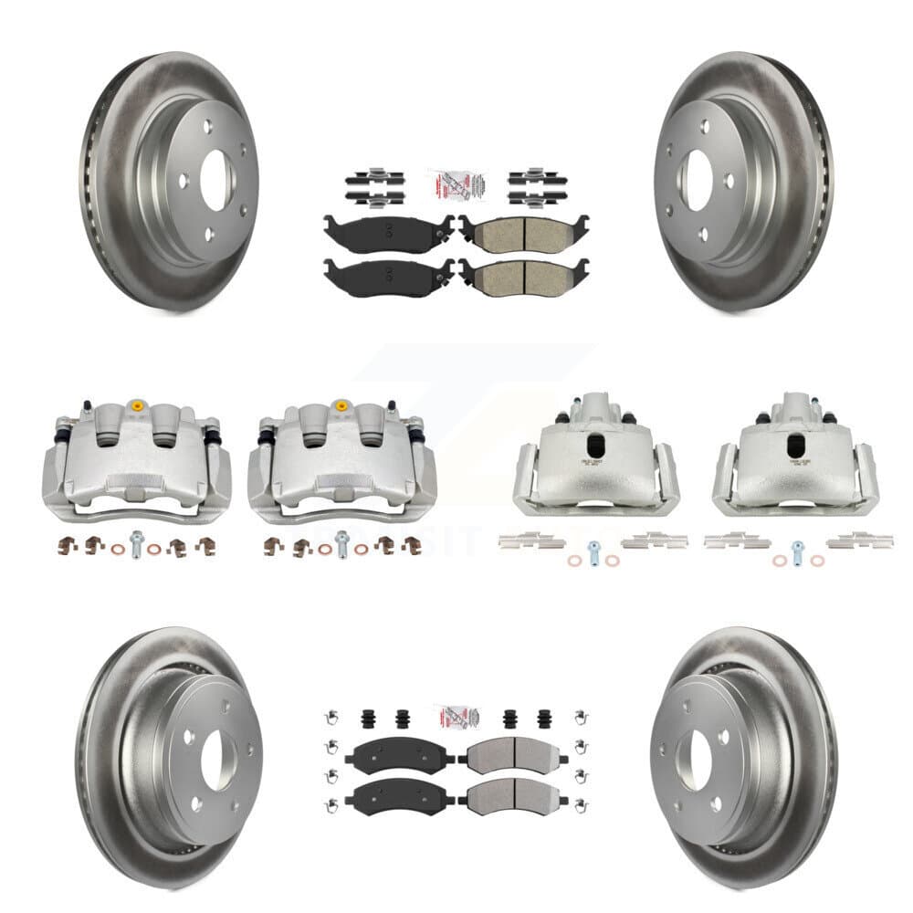 Transit Auto - KCG-101553N - Front and Rear Disc Brake Kits image 1