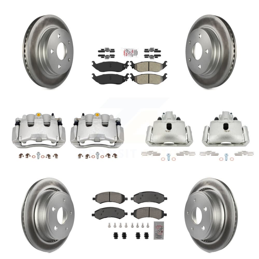 Transit Auto - KCG-101574N - Front and Rear Disc Brake Kits image 1
