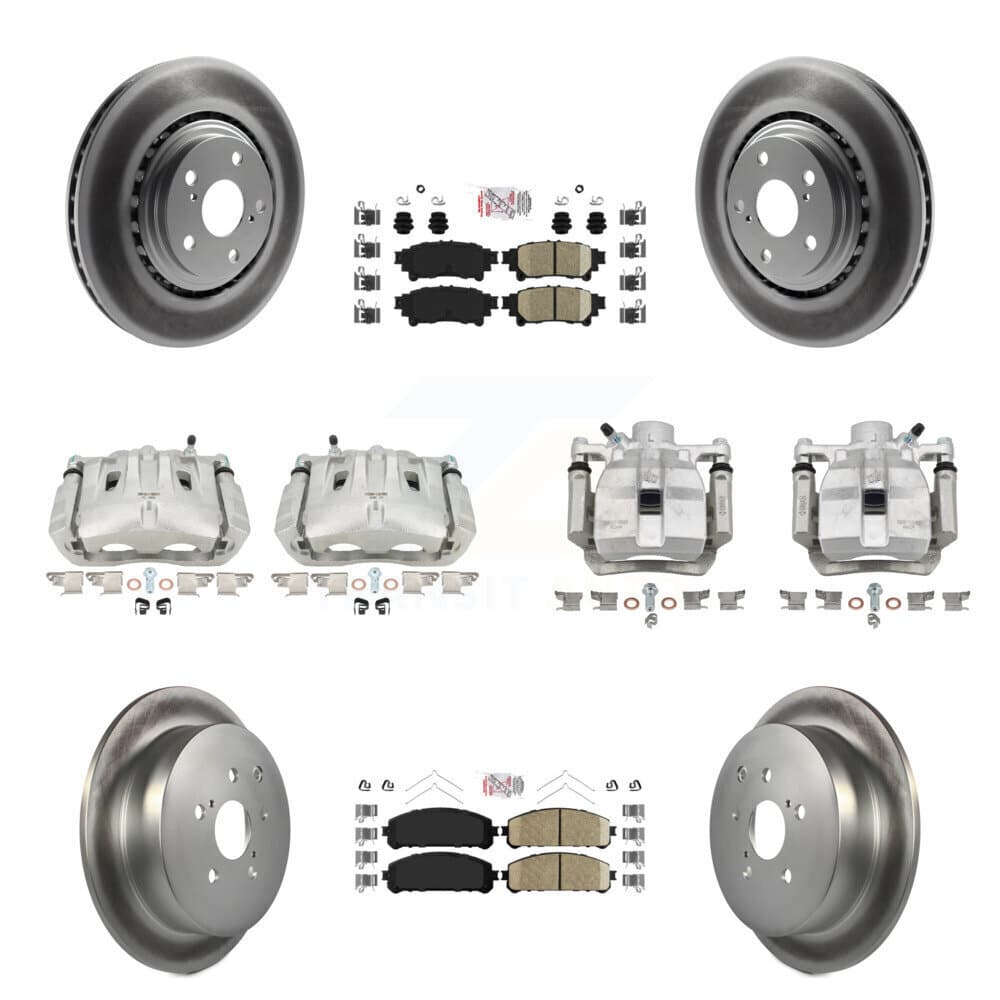 Transit Auto - KCG-101578N - Front and Rear Disc Brake Kits image 1