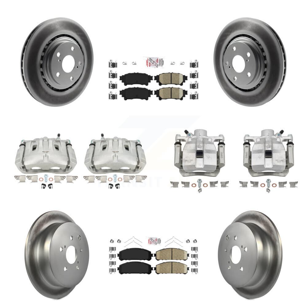 Transit Auto - KCG-101582N - Front and Rear Disc Brake Kits image 1