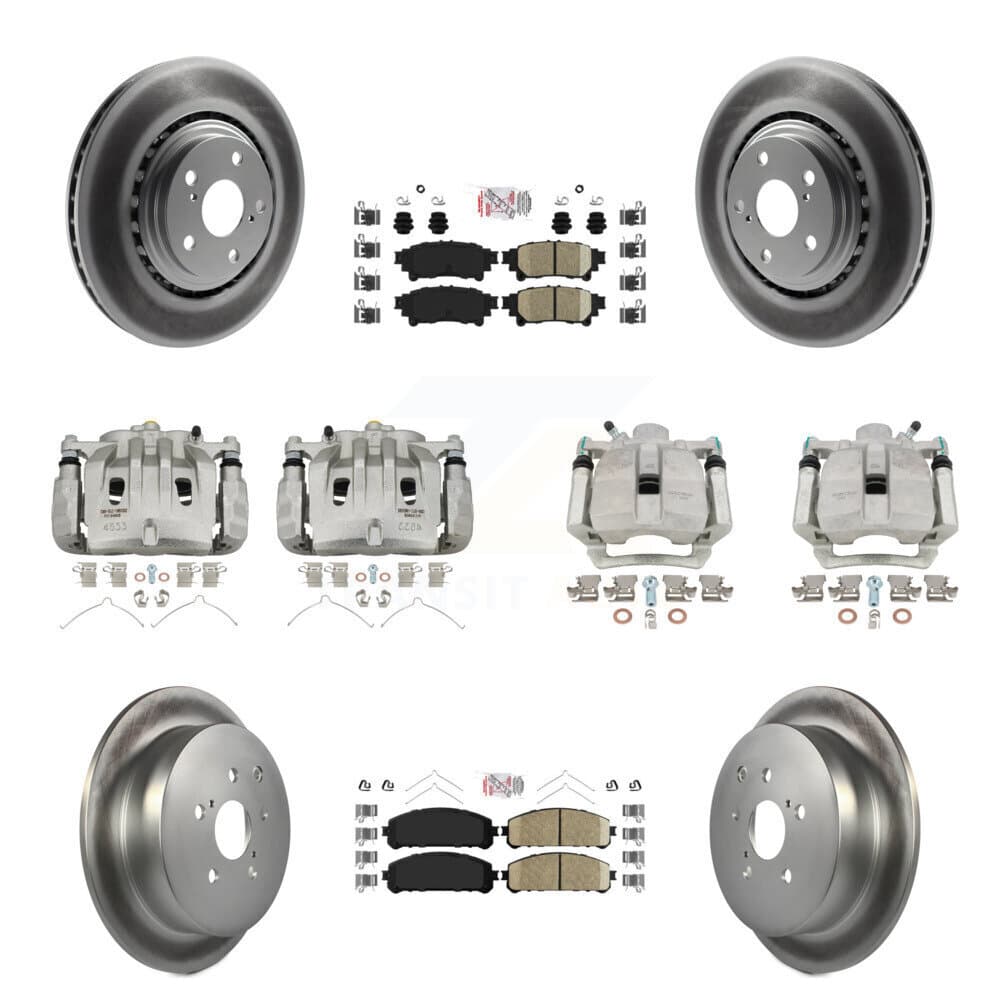 Transit Auto - KCG-101585N - Front and Rear Disc Brake Kits image 1