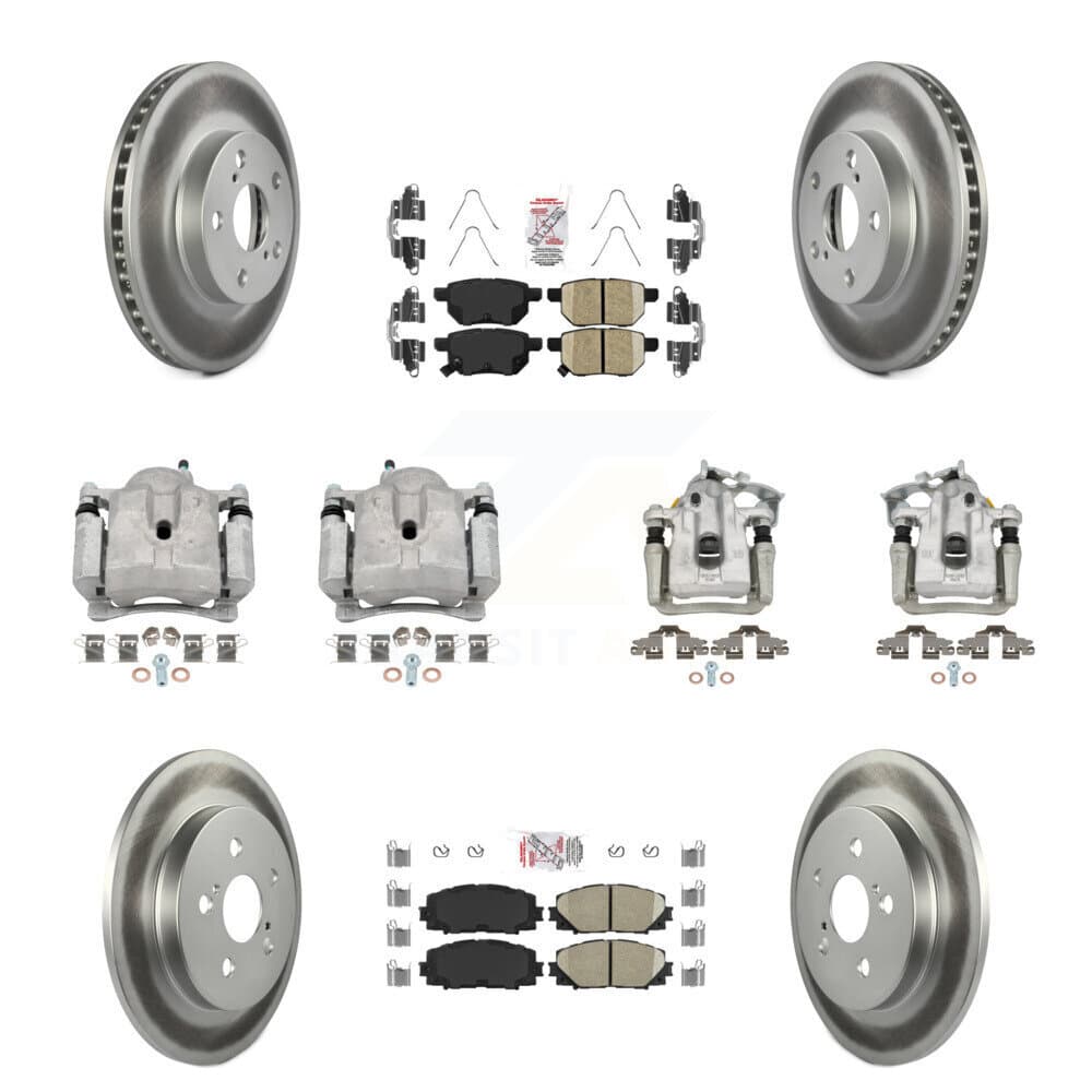 Transit Auto - KCG-101588N - Front and Rear Disc Brake Kits image 1