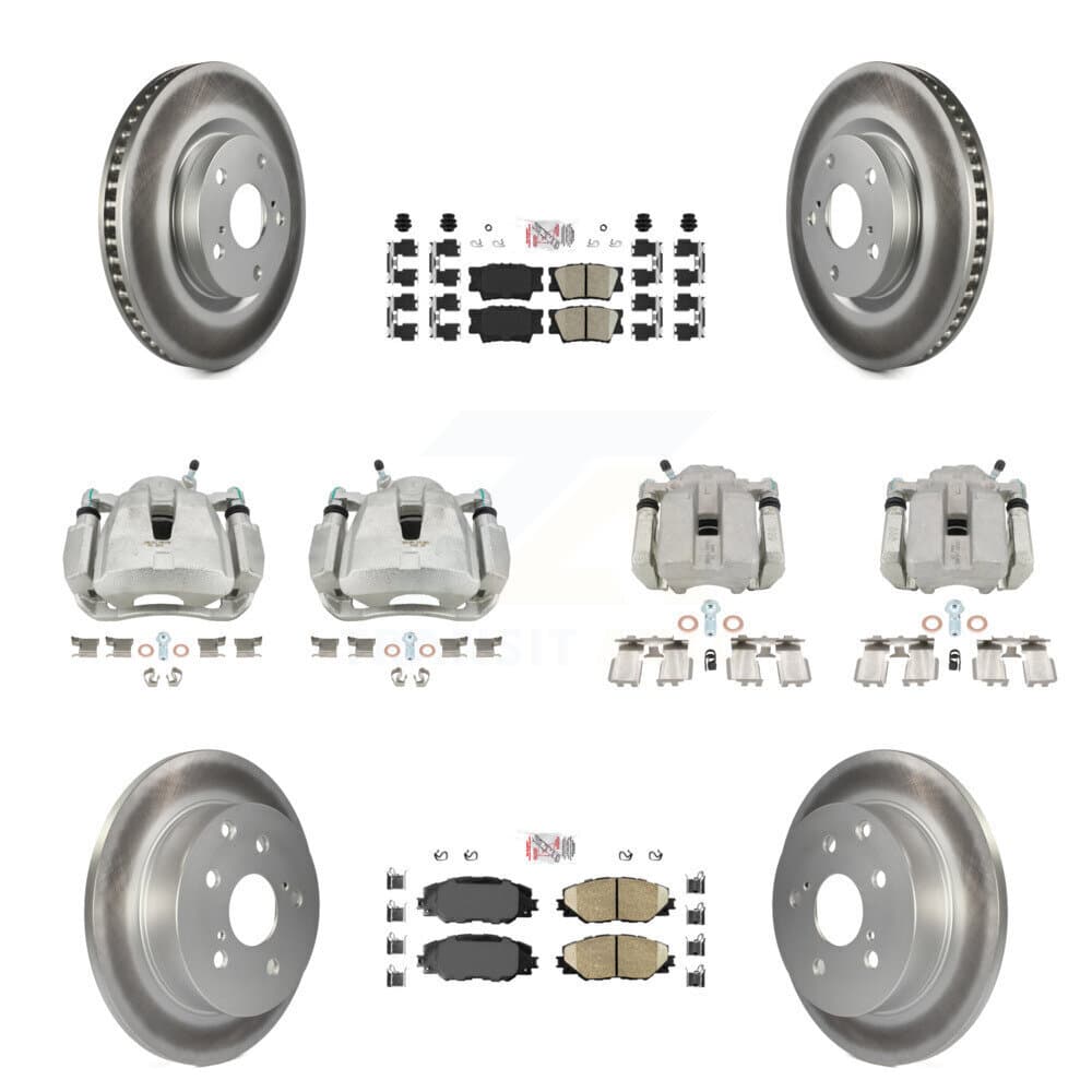 Transit Auto - KCG-101597N - Front and Rear Disc Brake Kits image 1