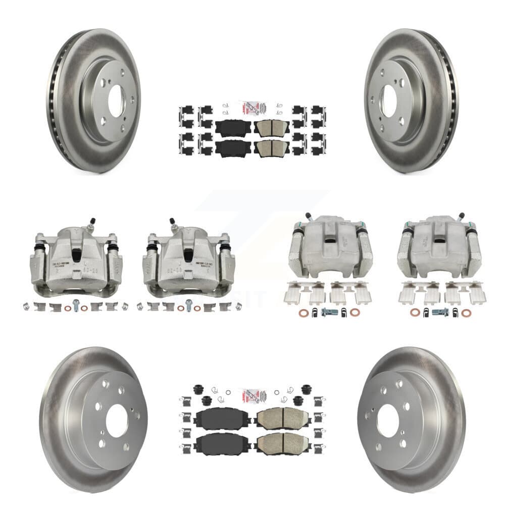 Transit Auto - KCG-101608N - Front and Rear Disc Brake Kits image 1