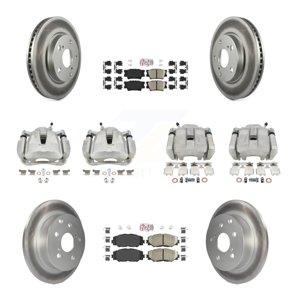 Transit Auto - KCG-101609N - Front and Rear Disc Brake Kits image 1
