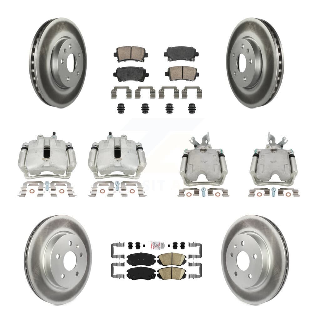 Transit Auto - KCG-101643N - Front and Rear Disc Brake Kits image 1