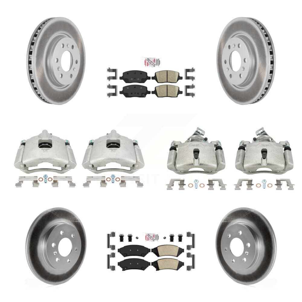 Transit Auto - KCG-101654N - Front and Rear Disc Brake Kits image 1