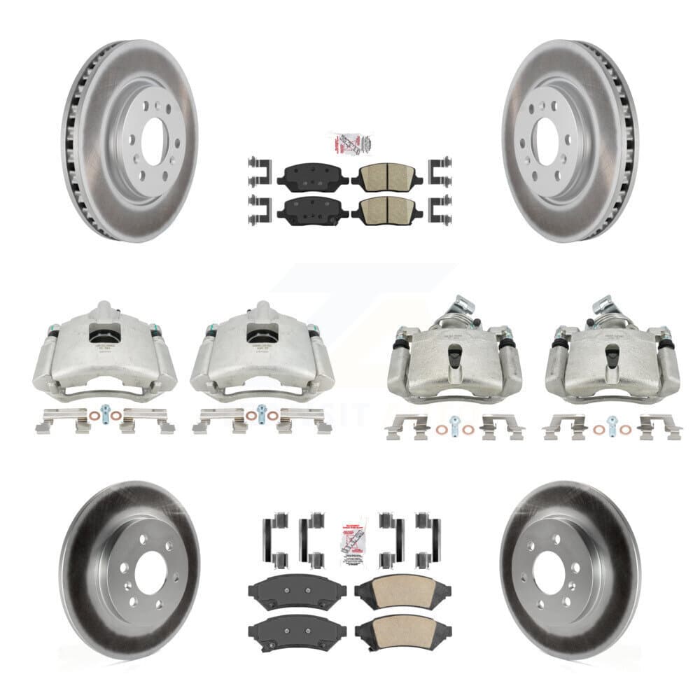 Transit Auto - KCG-101655N - Front and Rear Disc Brake Kits image 1