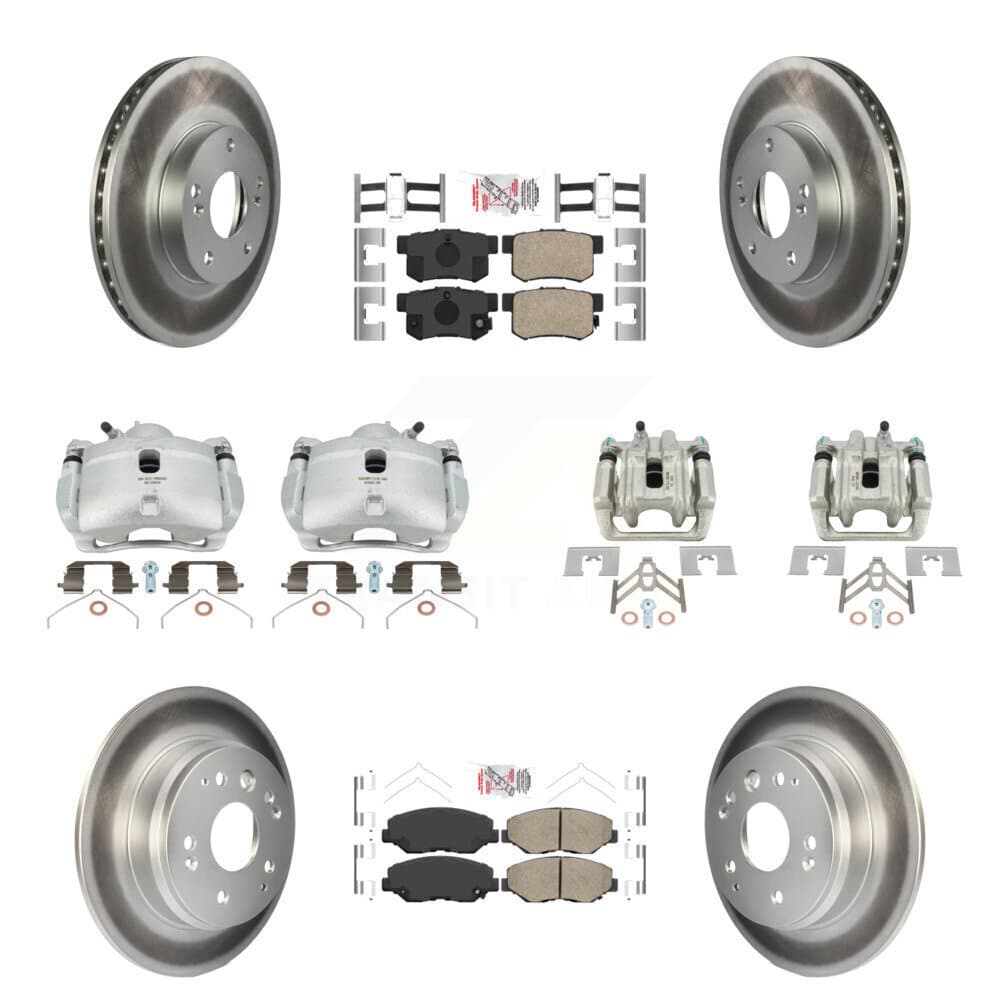 Transit Auto - KCG-101662N - Front and Rear Disc Brake Kits image 1