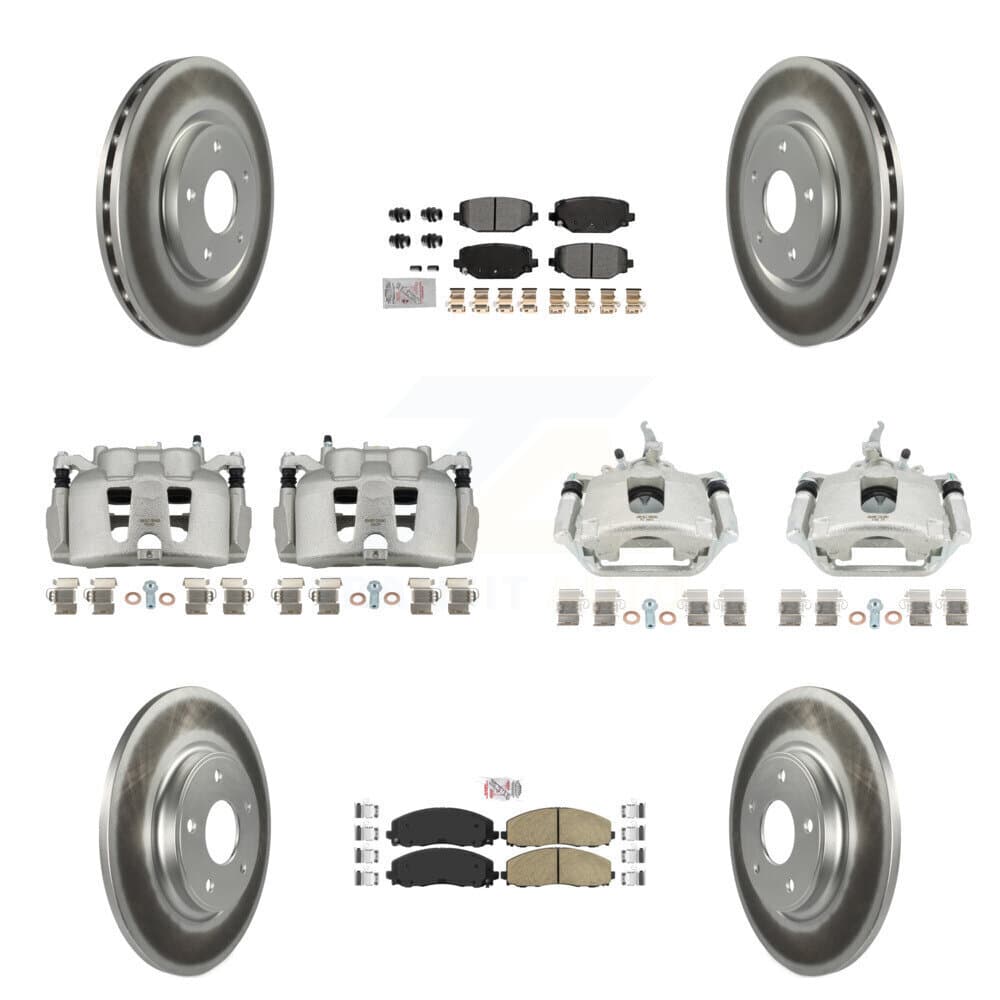 Transit Auto - KCG-101669N - Front and Rear Disc Brake Kits image 1