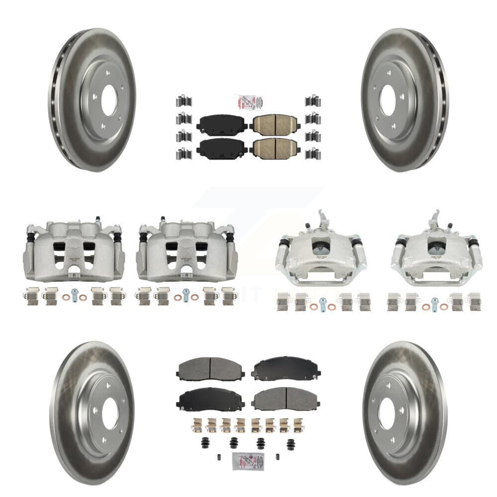 Transit Auto - KCG-101676N - Front and Rear Disc Brake Kits image 1