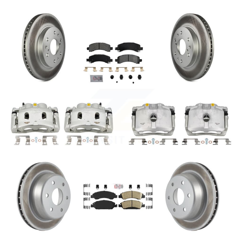 Transit Auto - KCG-101680N - Front and Rear Disc Brake Kits image 1