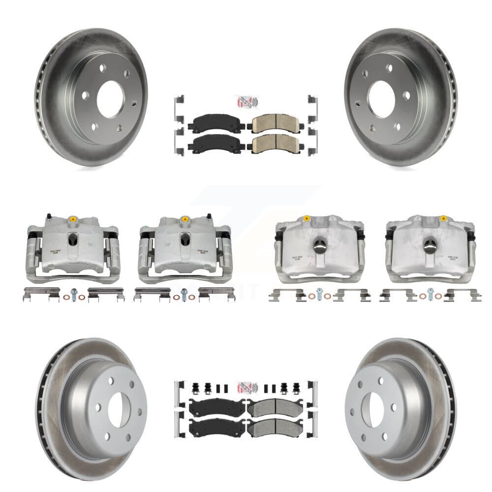 Transit Auto - KCG-101684N - Front and Rear Disc Brake Kits image 1