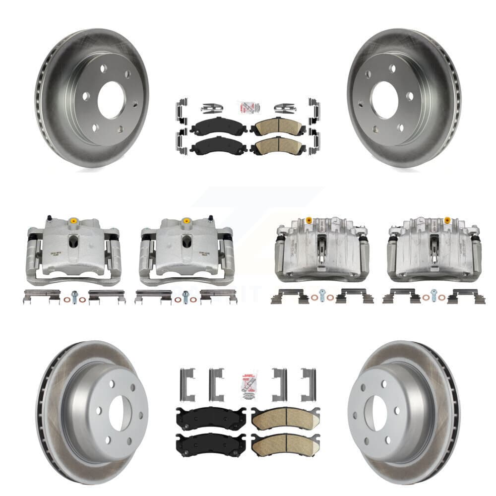 Transit Auto - KCG-101687N - Front and Rear Disc Brake Kits image 1