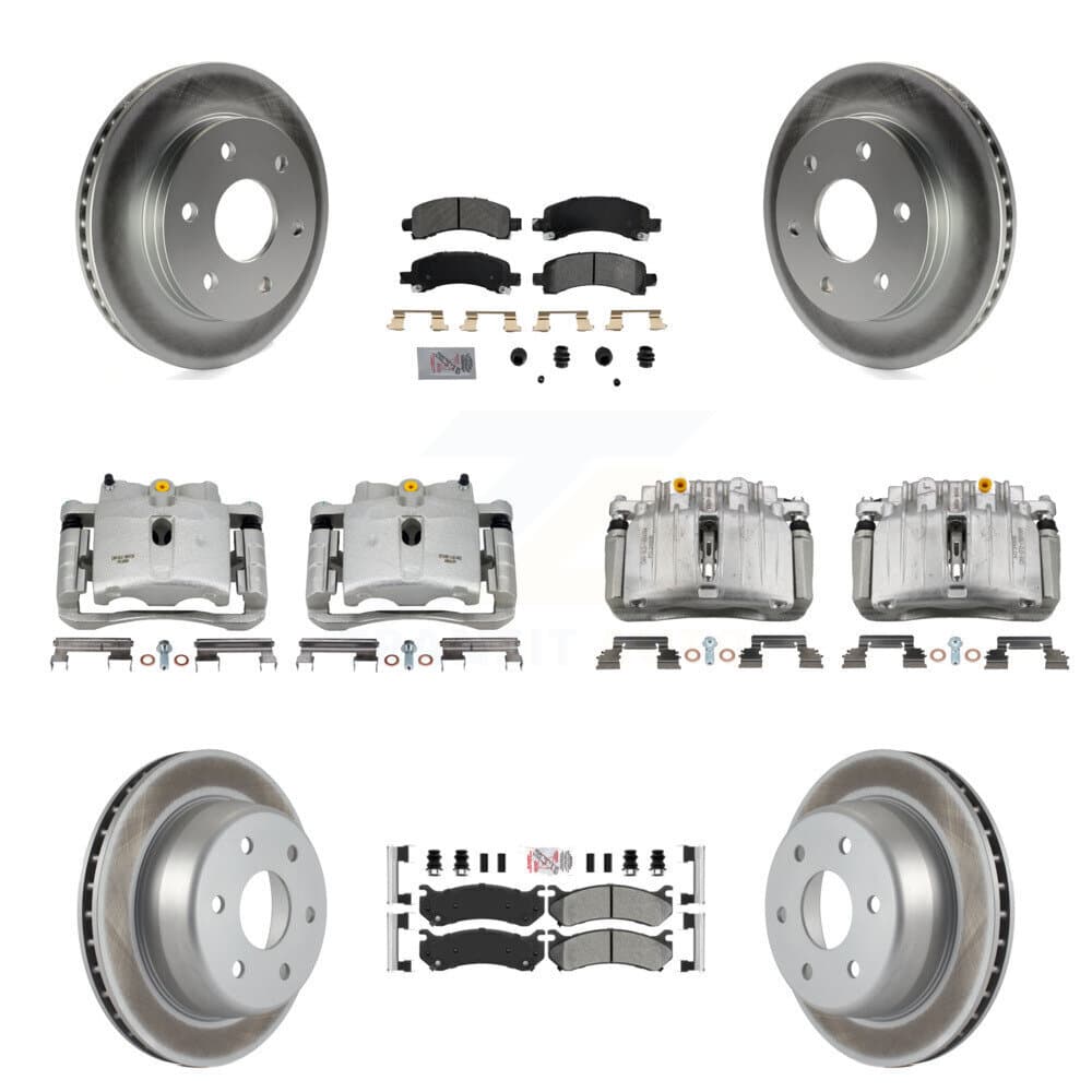 Transit Auto - KCG-101696N - Front and Rear Disc Brake Kits image 1