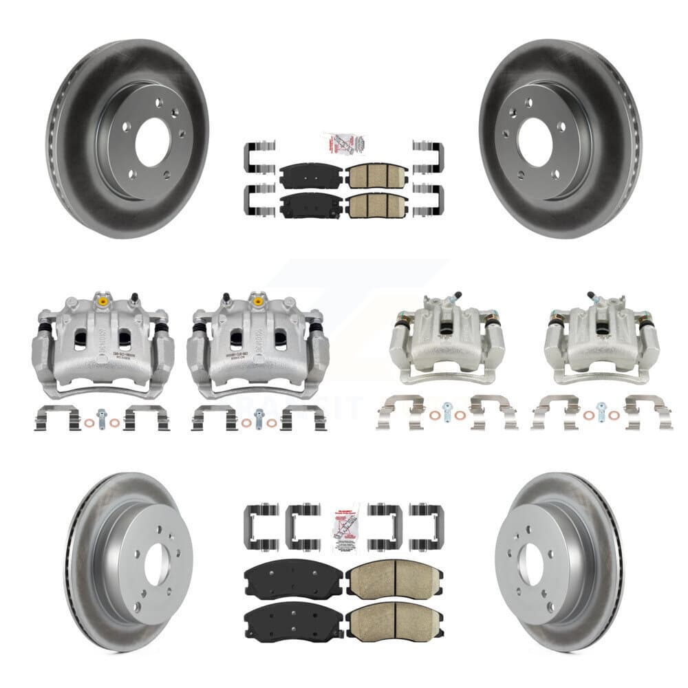 Transit Auto - KCG-101699N - Front and Rear Disc Brake Kits image 1