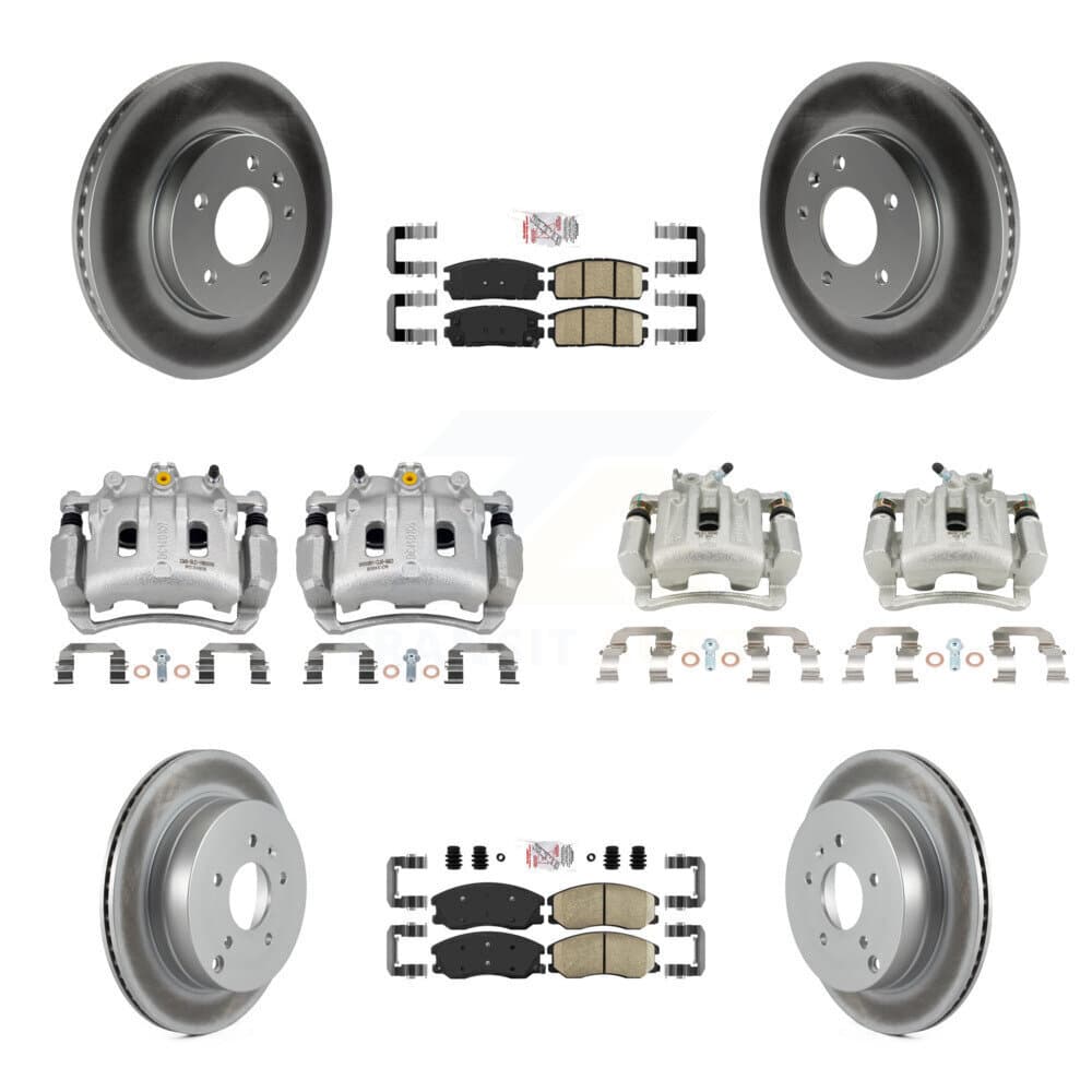Transit Auto - KCG-101700N - Front and Rear Disc Brake Kits image 1