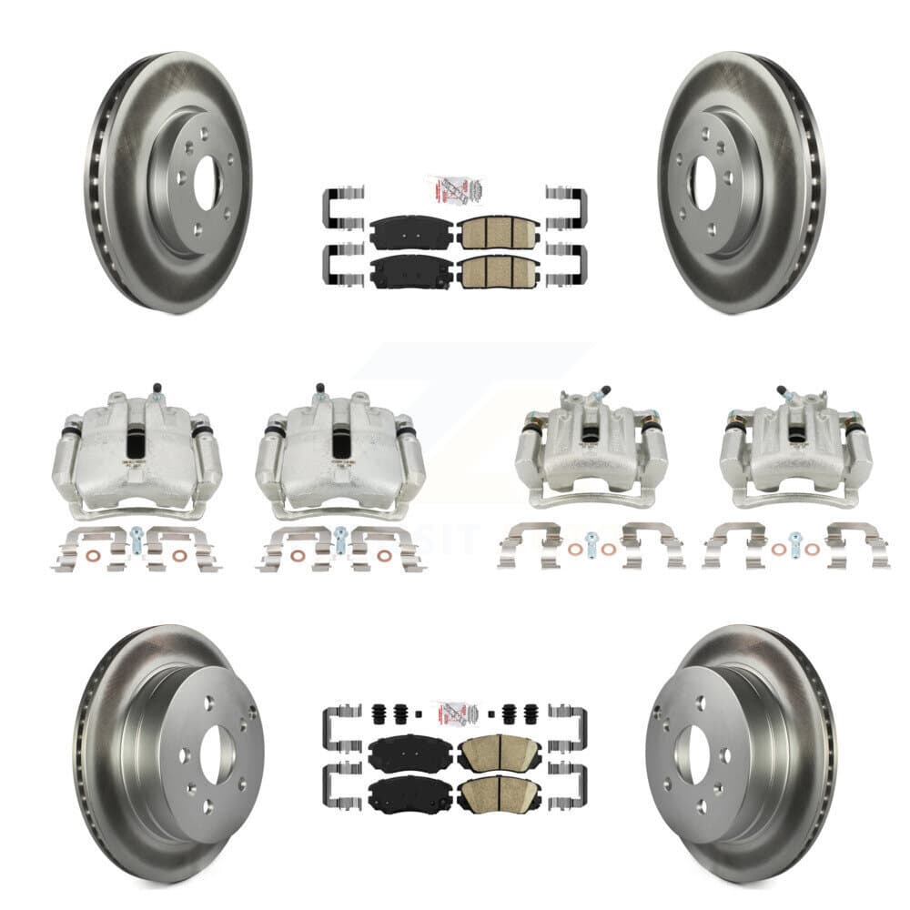 Transit Auto - KCG-101704N - Front and Rear Disc Brake Kits image 1